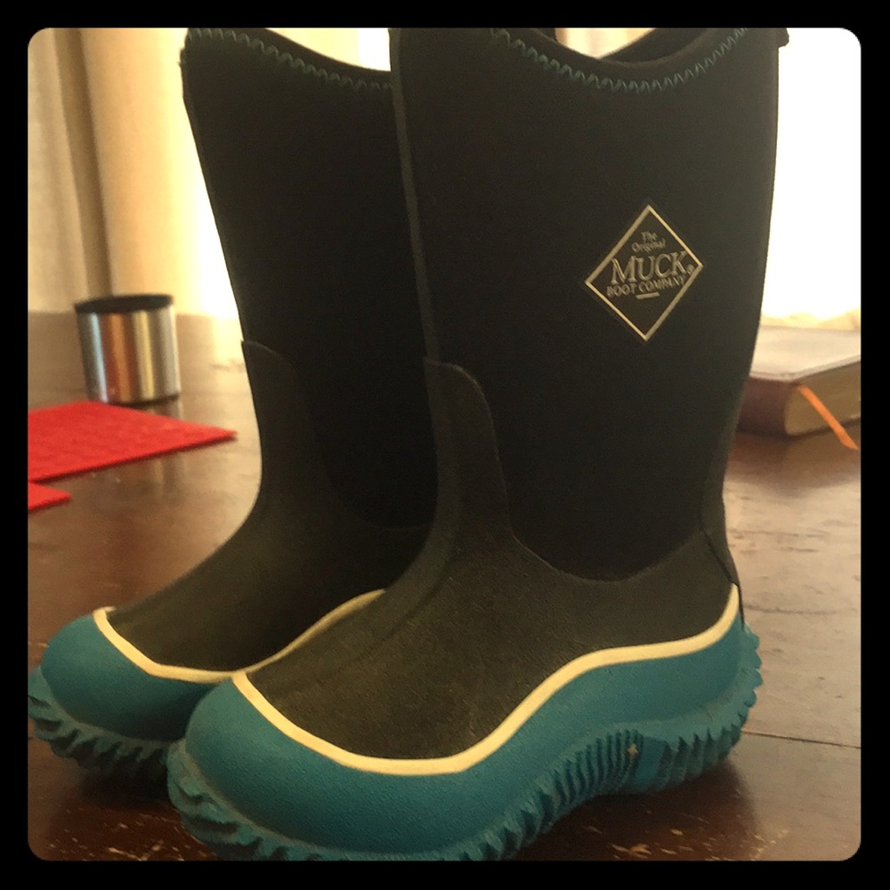 Muck boots- toddler 8 blue